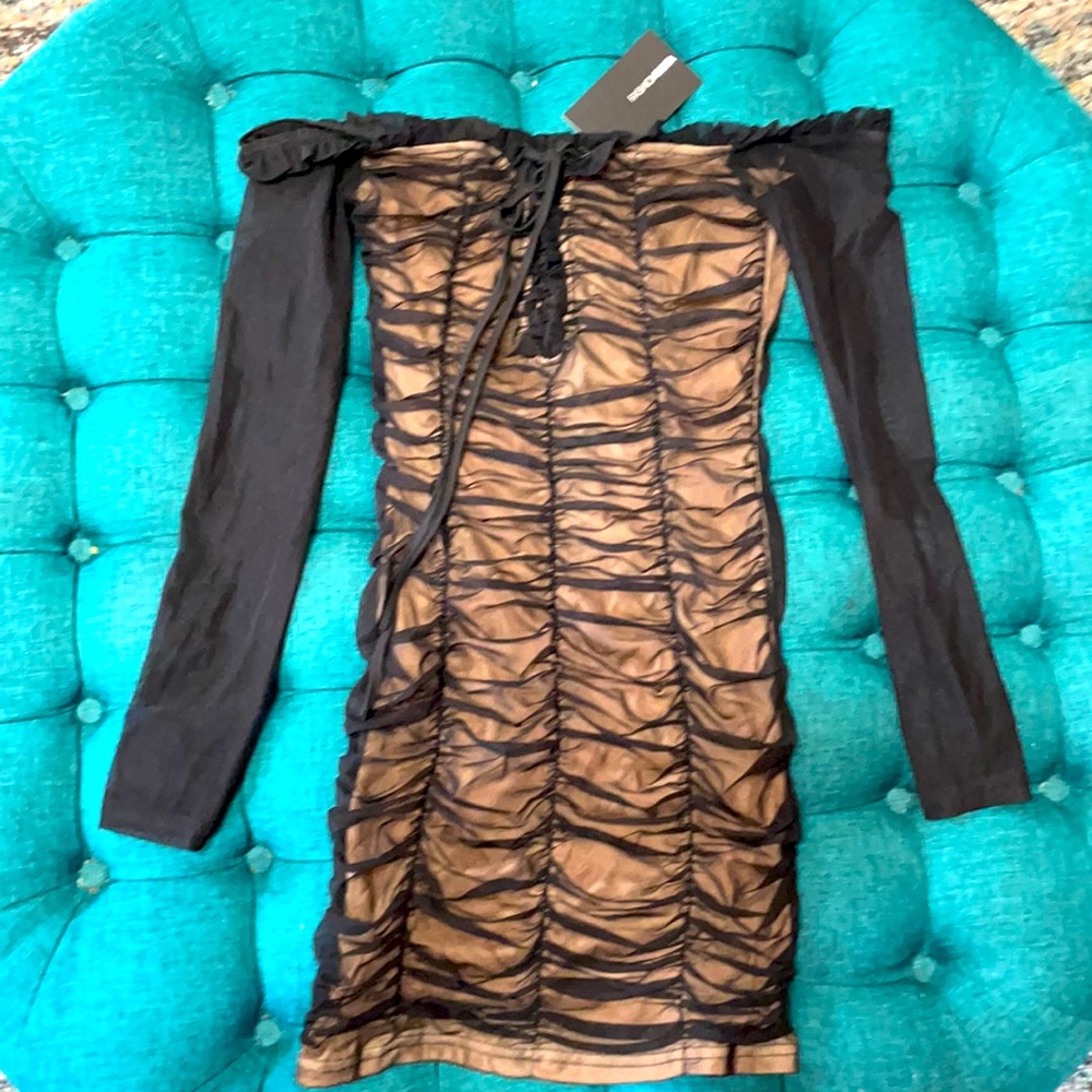 Fashion Nova Maura Mesh Dress